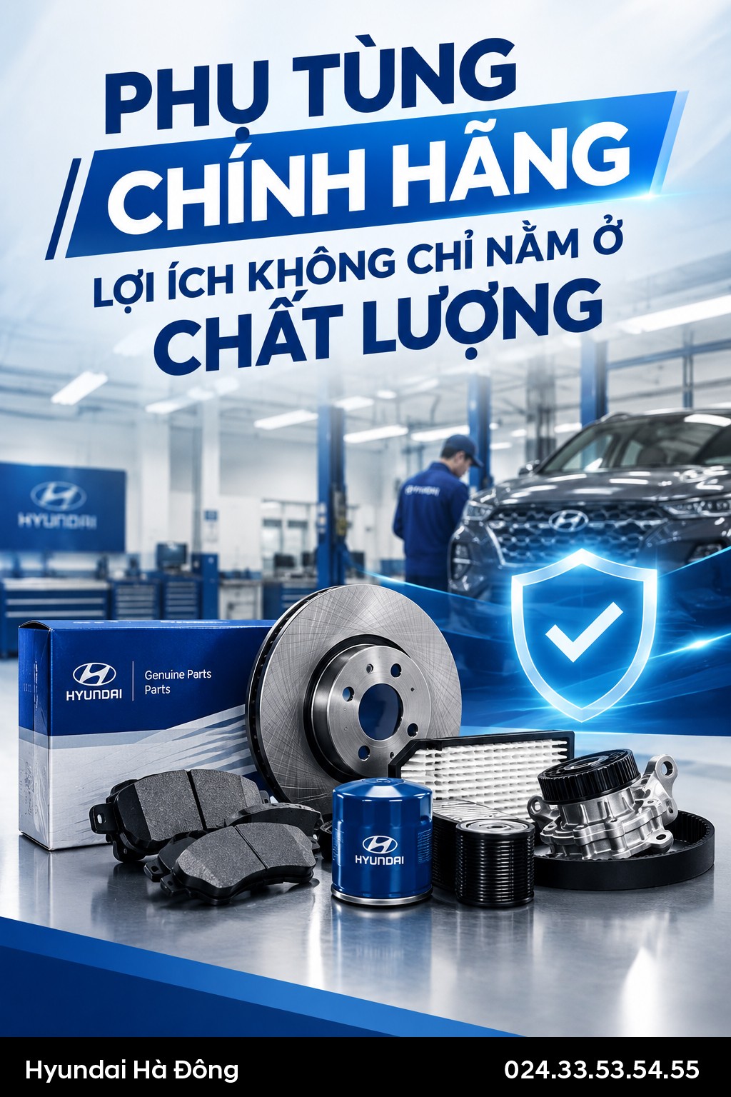 PHỤ T&Ugrave;NG CH&Iacute;NH H&Atilde;NG &ndash; LỢI &Iacute;CH KH&Ocirc;NG CHỈ NẰM Ở CHẤT LƯỢNG